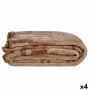 Couverture Gift Decor Beige 220 x 240 x 0,5 cm (4 Unités)