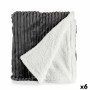 Blanket Gift Decor Grey 200 x 150 x 1,5 cm (6 Units)