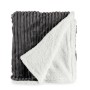 Blanket Gift Decor Grey 200 x 150 x 1,5 cm (6 Units)