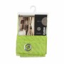 Curtain Gift Decor Green 140 x 260 cm Grille (6 Units)