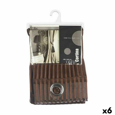 Rideau Gift Decor Marron 140 x 260 cm (6 Unités)