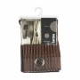 Curtain Gift Decor Brown 140 x 260 cm (6 Units)