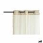 Curtain Gift Decor Beige 140 x 260 cm 27 x 43 x 2 cm (6 Units)