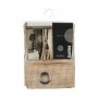Curtain Gift Decor Beige 140 x 260 cm Grille (6 Units)