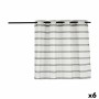 Curtain Gift Decor Grey 140 x 0,1 x 260 cm Stripes (6 Units)