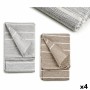 Multipurpose throw Gift Decor 13 x 38 x 13 cm 225 x 0,4 x 250 cm Stripes (4 Units)