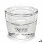 Bougeoir Gift Decor Transparent verre 6 x 4,3 x 6 cm (12 Unités)