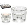 Candleholder Gift Decor Transparent Glass 6 x 4,3 x 6 cm (12 Units)