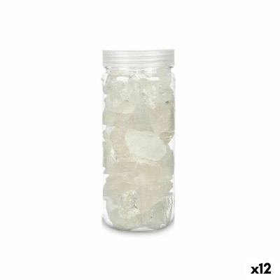 Pierres Décoratives Gift Decor Blanc 600 g Quartz (12 Unités)