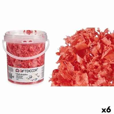 Copeaux décoratifs Gift Decor Corail 1,4 L (6 Unités)