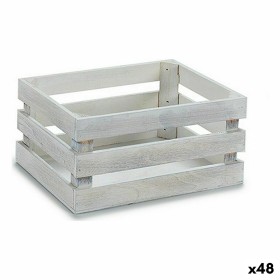 Boîte Décorative Gift Decor Blanc Peuplier Bois de peuplier (48 Unités) Boîte Décorative Gift Decor Blanc Peuplier Bois de peuplier (48 Unités)