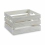 Boîte Décorative Gift Decor Blanc Bois Peuplier Bois de peuplier (18 Unités)