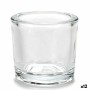 Candleholder Gift Decor Transparent Glass 6,5 x 6 x 6,5 cm (12 Units)