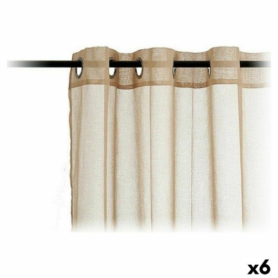 Rideaux Gift Decor Beige 140 x 260 cm 34 x 2 x 27 cm 27 x 43 x 2 cm (6 Unités)