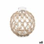 Boule Décorative Gift Decor Transparent Naturel 18 x 20 x 18 cm 18 x 20 cm (6 Unités)