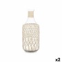 Bouteille décorative Gift Decor Blanc Transparent 20 x 48 x 20 cm 19 x 48 cm Décorative (2 Unités)