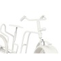 Horloge de table Gift Decor Blanc Bicyclette (4 Unités)