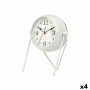 Horloge de table Gift Decor Blanc (4 Unités)