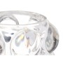 Bougeoir Gift Decor Transparent Verre 8,4 x 12,5 x 8,4 cm Microsphères (12 Unités)