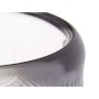 Bougeoir Gift Decor Gris Verre 9 x 9,5 x 9 cm Rayures (12 Unités)