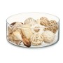 Pot-pourri décoratif Gift Decor Blanc Marron 16 x 21 x 7 cm 16 x 21 x 7,5 cm (12 Unités)