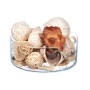 Decorative Pot Pourri Gift Decor White Brown 19 x 40 x 14 cm (8 Units)