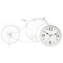 Table clock Gift Decor White Bicycle