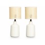 Desk lamp Gift Decor White 60 W 2 Units
