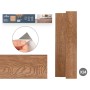 Autocollants Gift Decor Parquet Marron 24 Unités