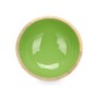 Bowl Gift Decor Green 24,3 x 10,5 x 24,3 cm (6 Units)
