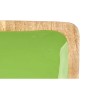 Tray with Compartments Gift Decor Green 46 x 3 x 17 cm (6 Units)