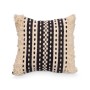 Coussin Gift Decor Noir Beige 45 x 15 x 45 cm (6 Unités)