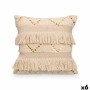 Coussin Gift Decor Naturel 45 x 15 x 45 cm (6 Unités)