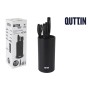 Set of Kitchen Knives and Stand Quttin Nero 5 Pieces (2 Units)