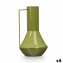 Vase Gift Decor Vert Fer Conique 17 x 29 x 7 cm (6 Unités)