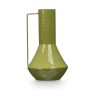 Vase Gift Decor Green Iron Conical 17 x 29 x 7 cm (6 Units)