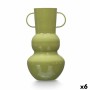 Vase Gift Decor Green Iron Ball 17,5 x 30 x 16 cm (6 Units)