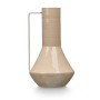 Vase Gift Decor Brown Iron Conical 17 x 29 x 7 cm (6 Units)