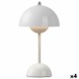 Lampe de bureau Gift Decor Blanc 1,5 W Champignon (4 Unités)