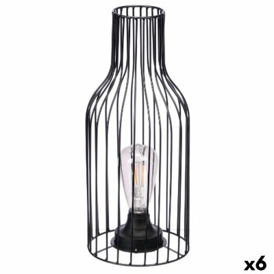 Lampe de bureau Gift Decor Noir Bouteille (6 Unités)