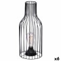 Desk lamp Gift Decor Black Bottle (6 Units)