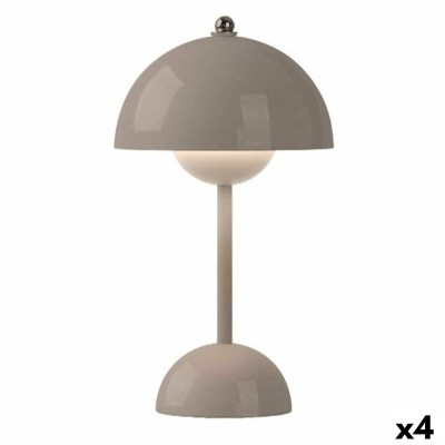 Desk lamp Gift Decor Grey 1,5 W Mushroom (4 Units)