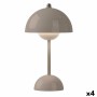 Lampe de bureau Gift Decor Gris 1,5 W Champignon (4 Unités)