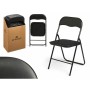 Folding Chair Gift Decor Black (6 Units)