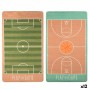 Playmat Gift Decor Sport 140 x 0,6 x 80 cm Multicolour (12 Units)