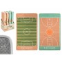 Playmat Gift Decor Sport 140 x 0,6 x 80 cm Multicolour (12 Units)