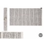 Tapis Gift Decor Gris Carreaux 140 x 80 cm (6 Unités)