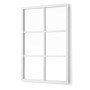 Miroir mural Gift Decor Blanc Places 70 x 47 x 2 cm (6 Unités)