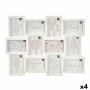 Wall photo frame Gift Decor White polypropylene (4 Units)
