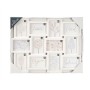Wall photo frame Gift Decor White polypropylene (4 Units)